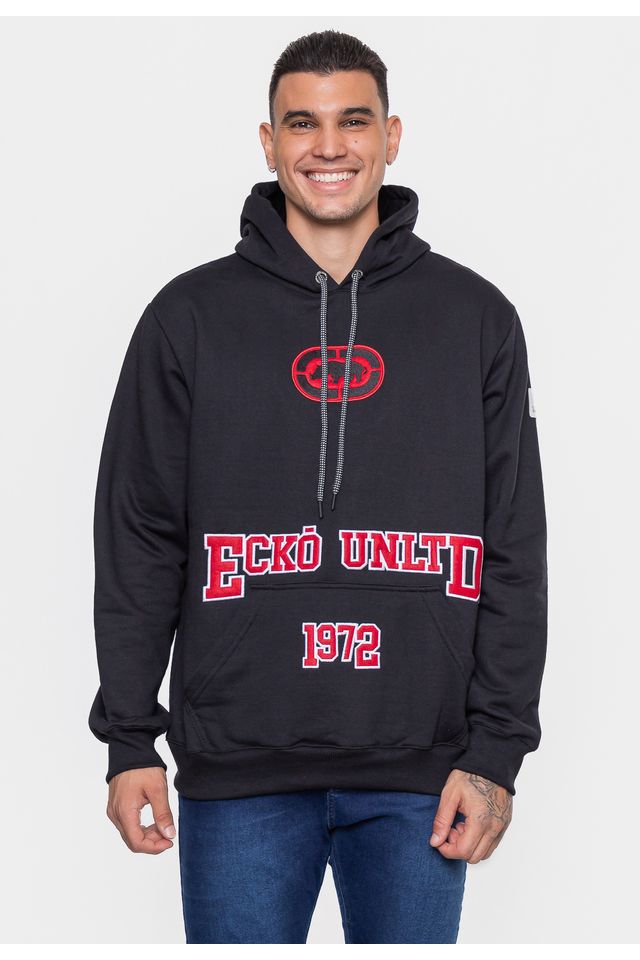 Moletom-Ecko-Canguru-Especial-com-Bordado-Preto Moletom-Ecko-Canguru-Especial-com-Bordado-Preto