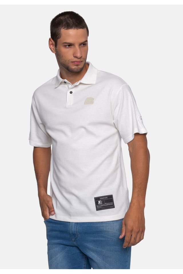 Camisa-Starter-Polo-Off-White