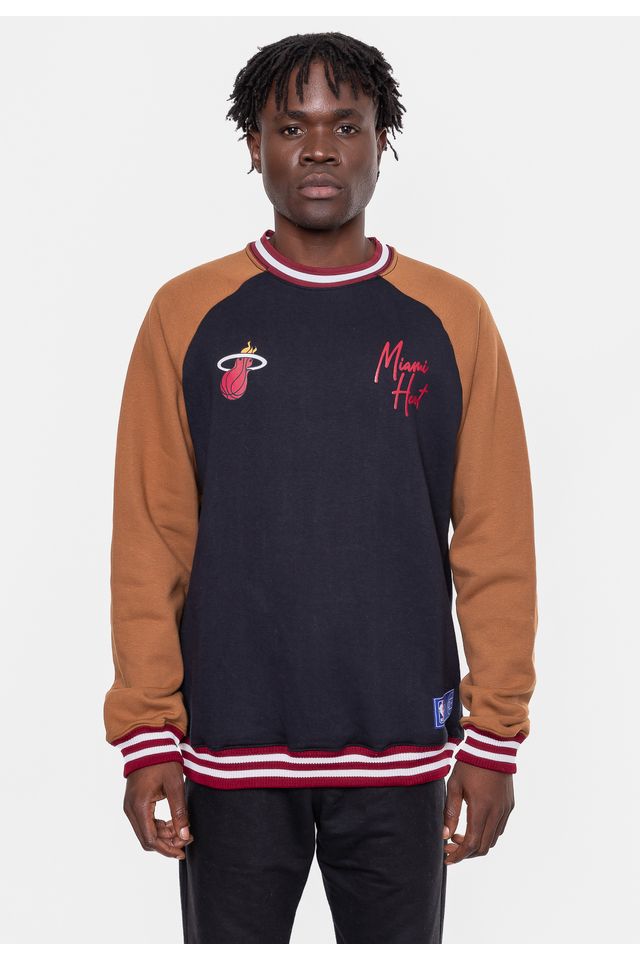 Moletom-NBA-Masculino-Old-Logo-Preto