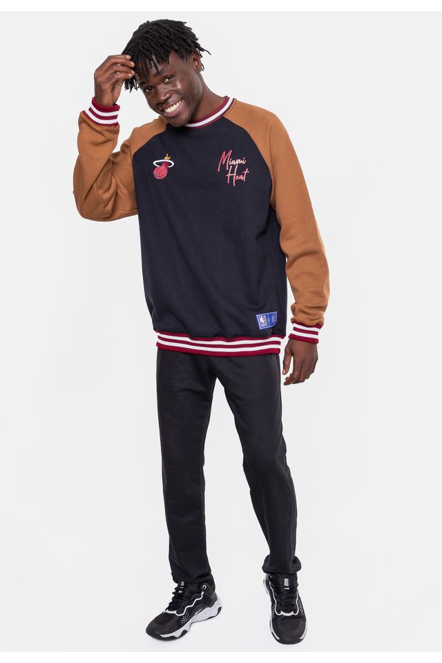 Moletom-NBA-Masculino-Old-Logo-Preto