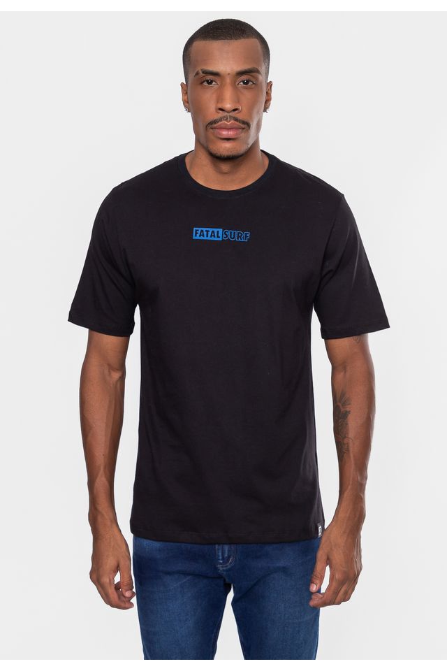 Camiseta-Fatal-Masculina-Fashion-Basic-Tremble-Preta Camiseta-Fatal-Masculina-Fashion-Basic-Tremble-Preta