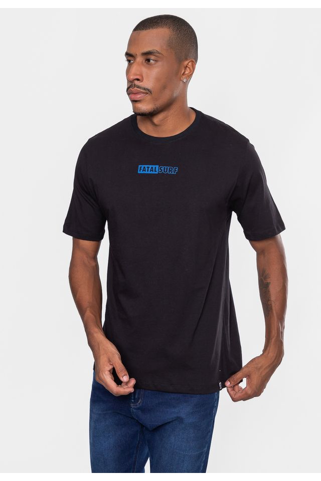 Camiseta-Fatal-Masculina-Fashion-Basic-Tremble-Preta