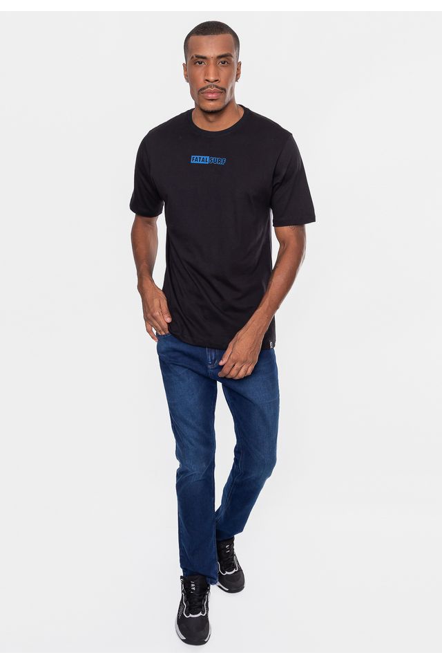 Camiseta-Fatal-Masculina-Fashion-Basic-Tremble-Preta