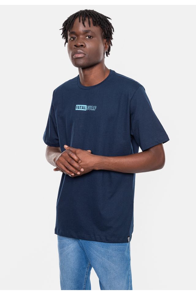 Camiseta-Fatal-Masculina-Fashion-Basic-Tremble-Navy-Hipnose