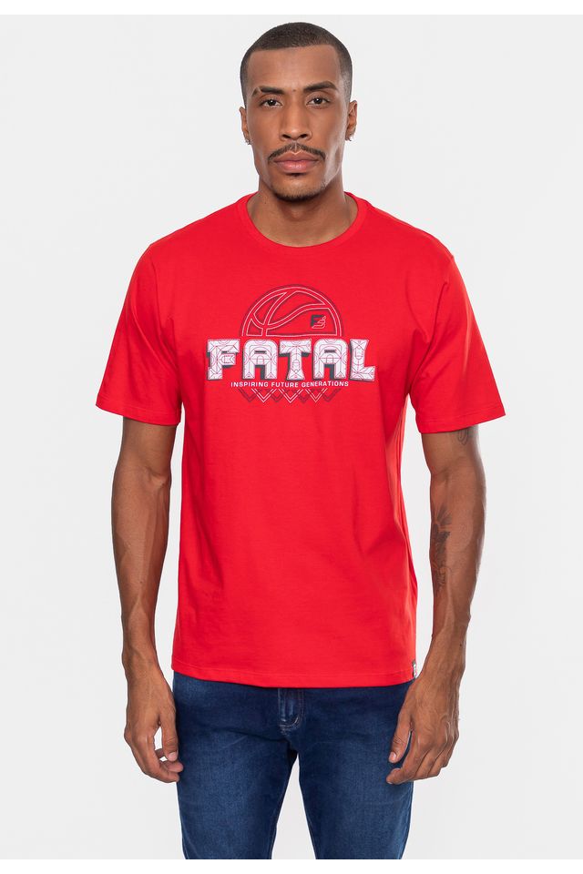 Camiseta-Fatal-Masculina-Estampada-Vermelha