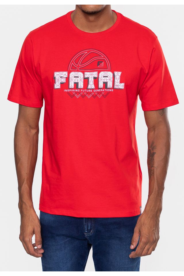 Camiseta-Fatal-Masculina-Estampada-Vermelha