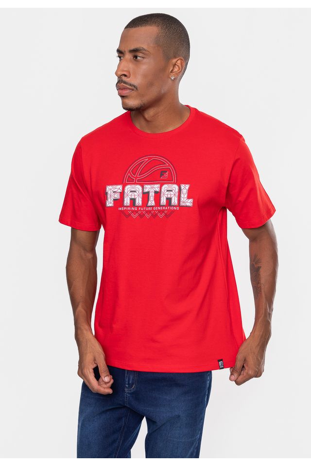 Camiseta-Fatal-Masculina-Estampada-Vermelha