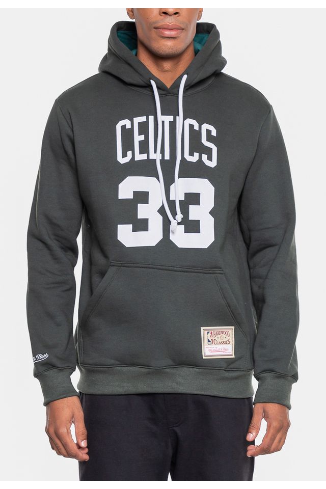 Moletom-Mitchell---Ness-Masculino-Boston-Celtics-Larry-Bird-Militar-Galapagos