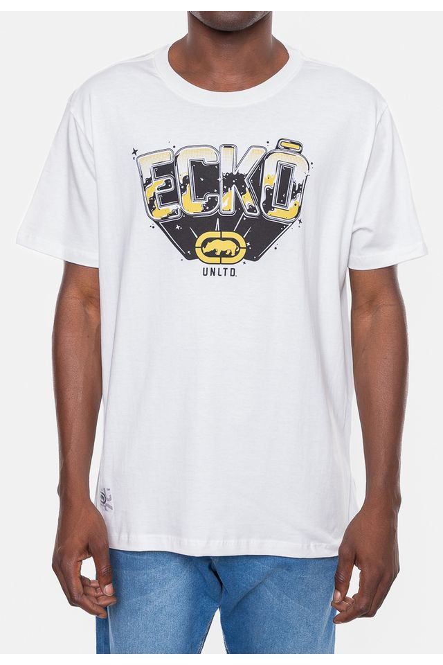 Camiseta-Ecko-Masculino-Space-Off-White