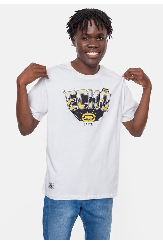 Camiseta-Ecko-Masculino-Space-Off-White