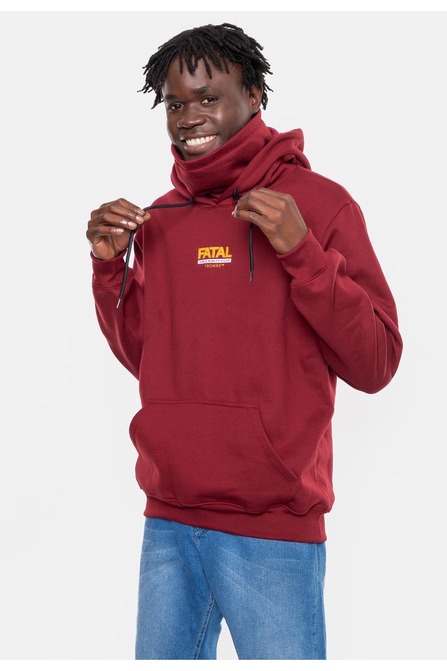 Moletom-Fatal-Fechado-com-Mascara-Bordo