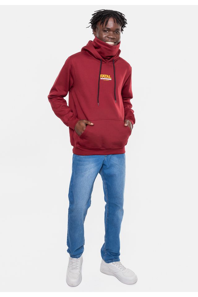 Moletom-Fatal-Fechado-com-Mascara-Bordo