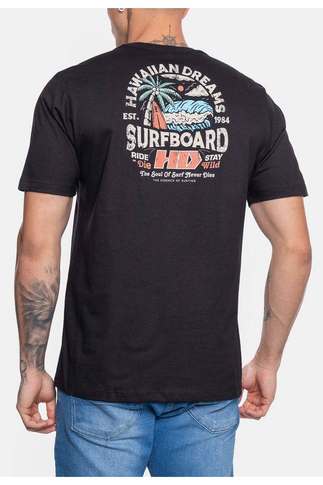 Camiseta-HD-Masculinoa-Surfboard-Preta