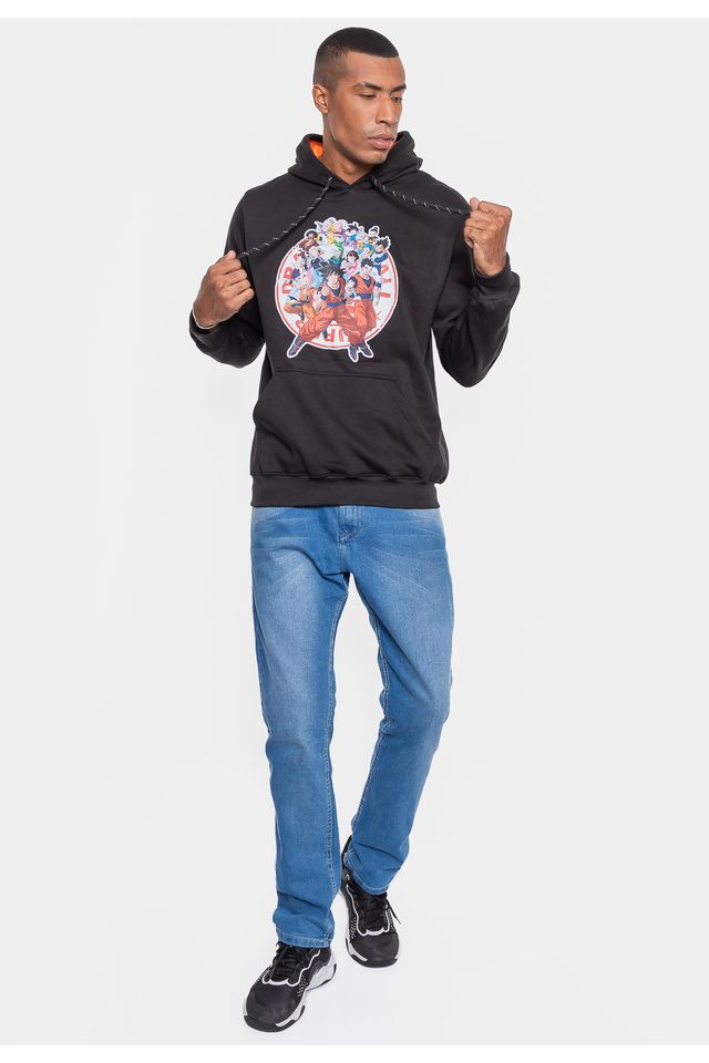 Moletom-Fatal-Collab-Dragon-Ball-Preto