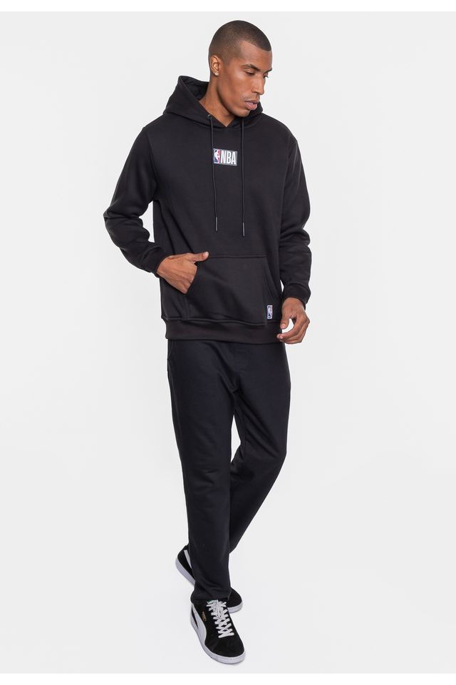Moletom-NBA-Masculino-Fechado-Preto