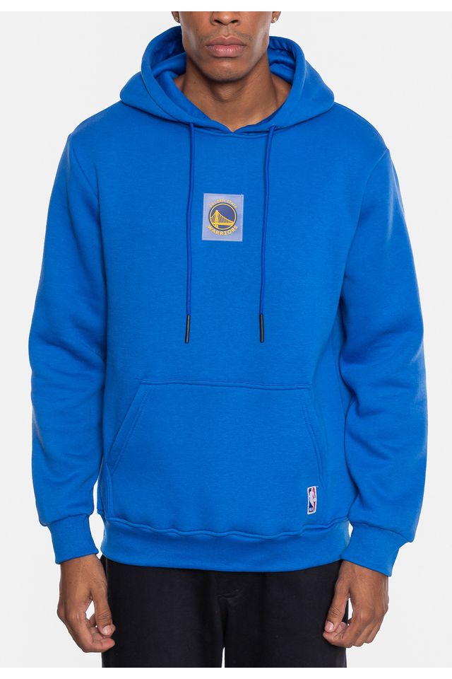 Moletom-NBA-Masculino-Fechado-Golden-State-Warriors-Azul-Royal