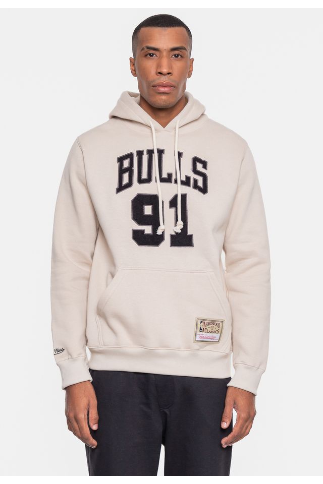 Moletom-Mitchell---Ness-NBA-Masculino-Chicago-Bulls-Dennis-Rodman-Cinza Moletom-Mitchell---Ness-NBA-Masculino-Chicago-Bulls-Dennis-Rodman-Cinza