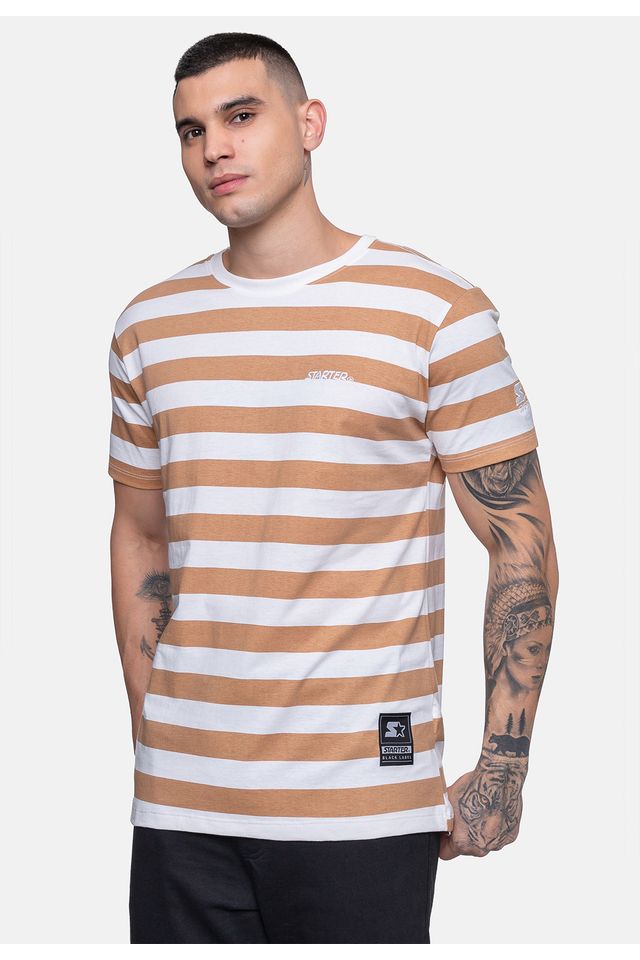 Camiseta-Starter-Especial-listra-Branca