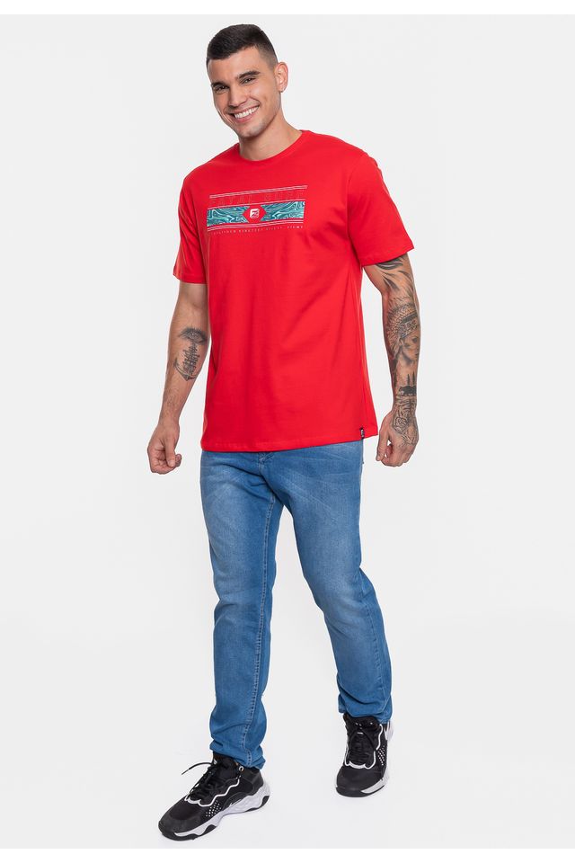 Camiseta-Fatal-Estampada-Metalizada-Vermelha