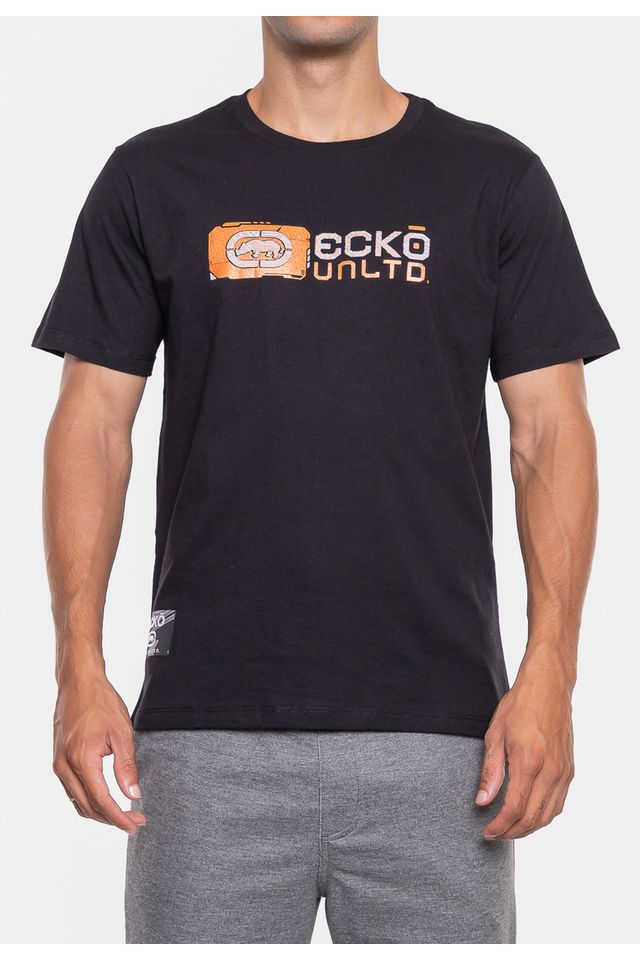 Camiseta-Ecko-Masculina-Circuits-Preta