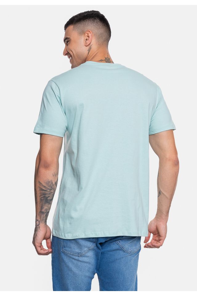 Camiseta-Ecko-Masculina-Flat-Rhino-Verde-Agua