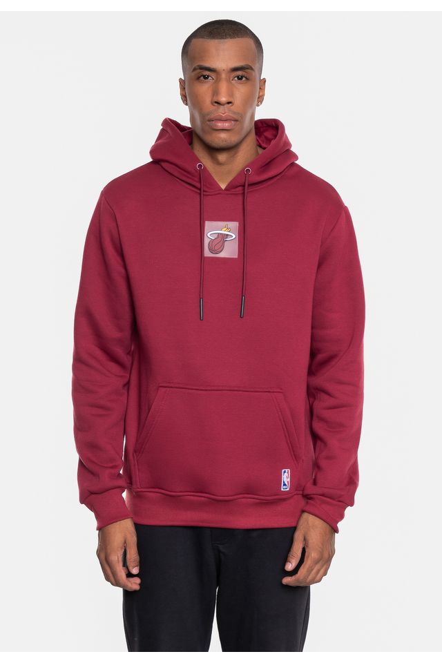Moletom-NBA-Masculino-Fechado-Vinho