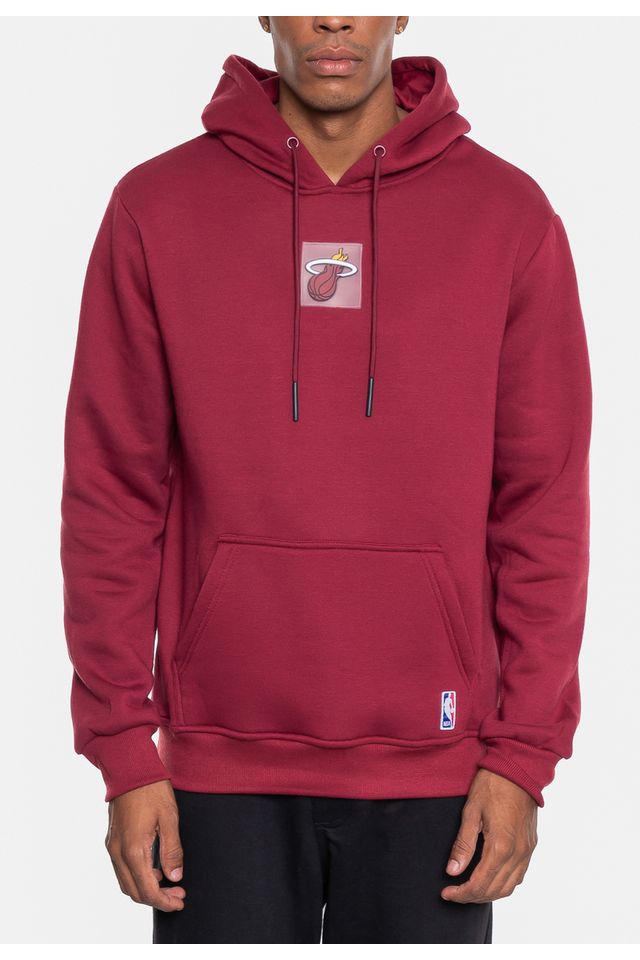 Moletom-NBA-Masculino-Fechado-Vinho