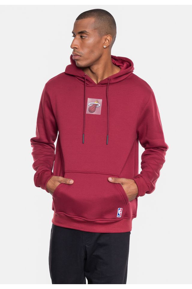 Moletom-NBA-Masculino-Fechado-Vinho
