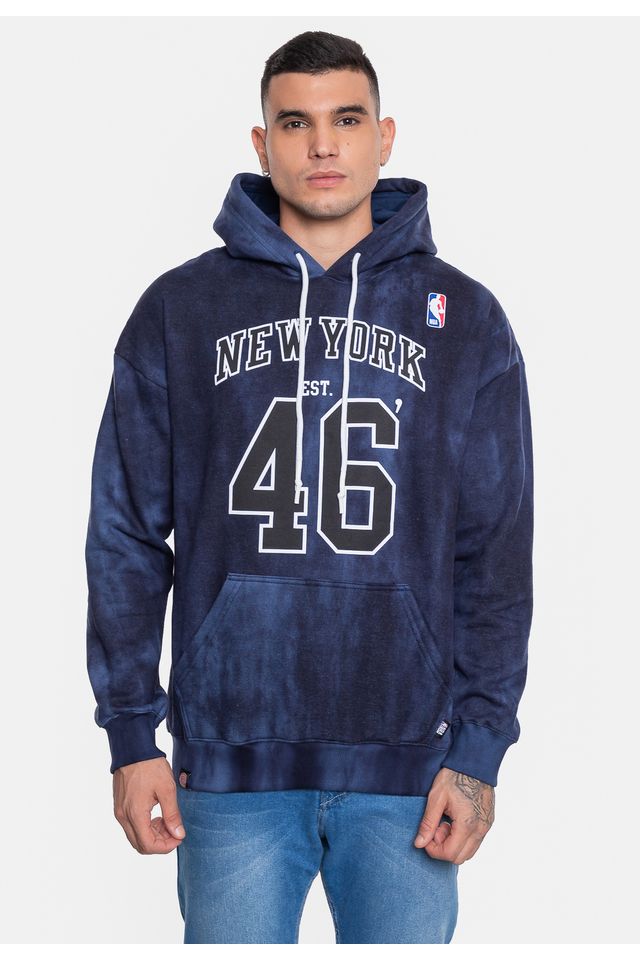 Moletom-NBA-Masculino-Marbled-Azul