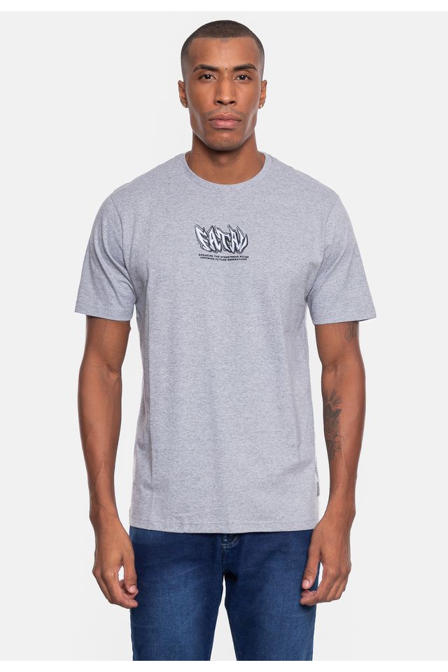 Camiseta-Fatal-Masculina-Estampada-Bubble-Cinza-Mescla