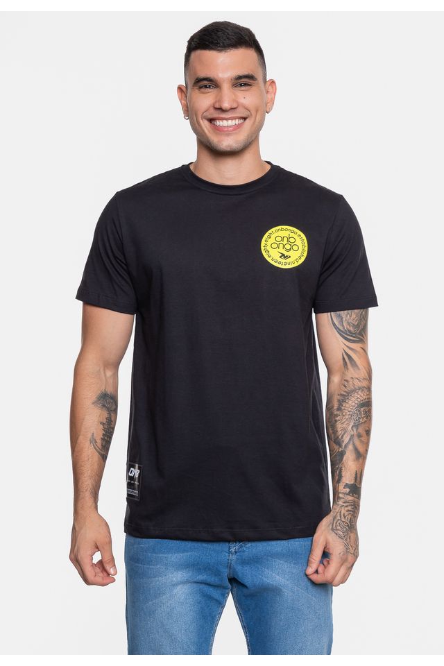 Camiseta-Onbongo-Masculina-Preta Camiseta-Onbongo-Masculina-Preta