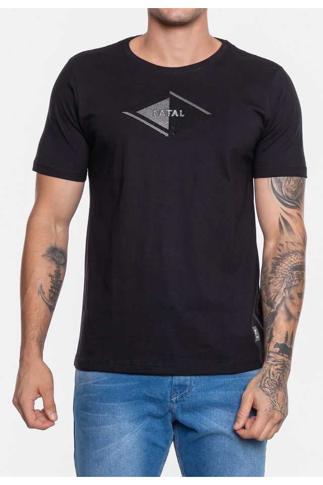 Camiseta-Fatal-Masculina-Stone-Preta