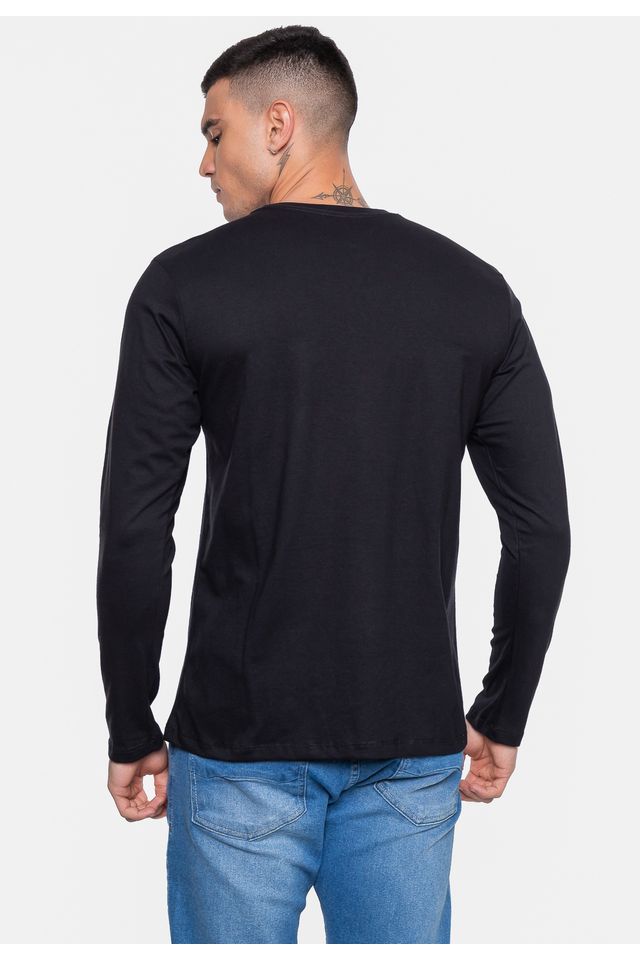 Camiseta-HD-Masculina-Manga-Longa-Fashion-Basic-Preta-Rea