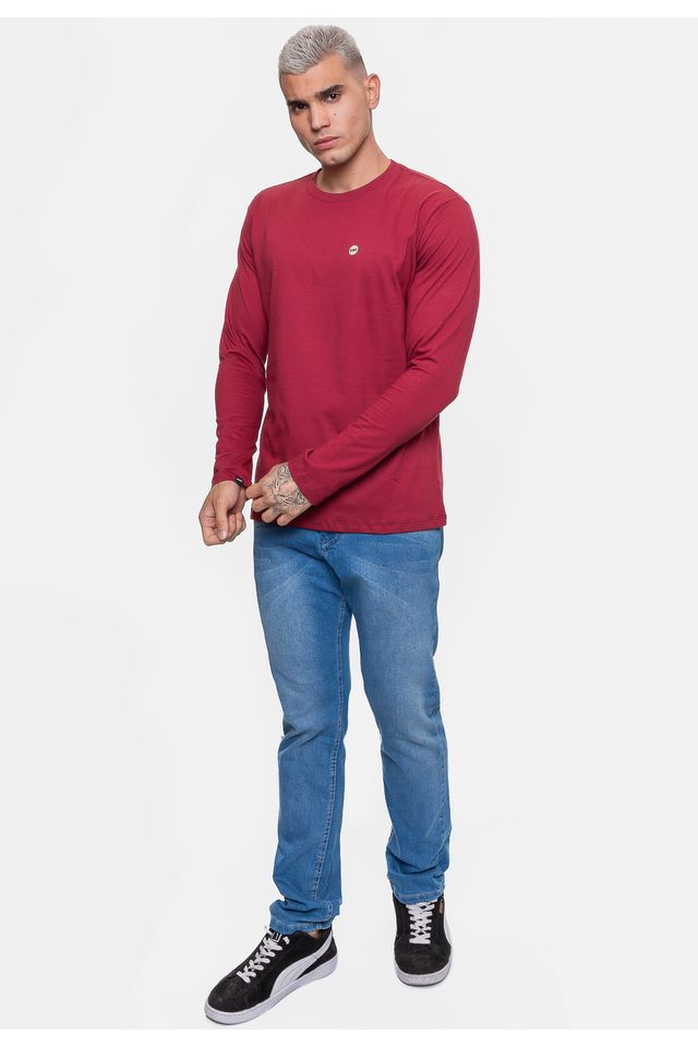 Camiseta-HD-Fashion-Basic-Manga-Longa-Masculina-Vinho