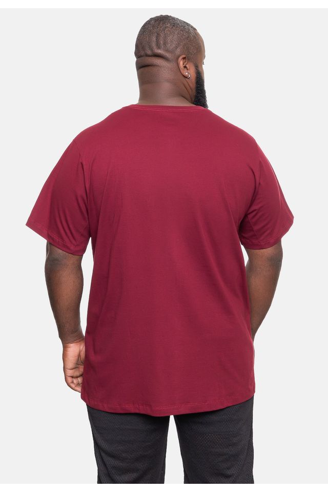 Camiseta-NBA-Plus-Size-City2City-Chicago-Bulls-Bordo-Rustico