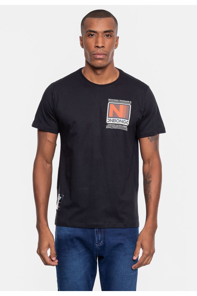 Camiseta-Onbongo-Masculina-Indust-Preta Camiseta-Onbongo-Masculina-Indust-Preta