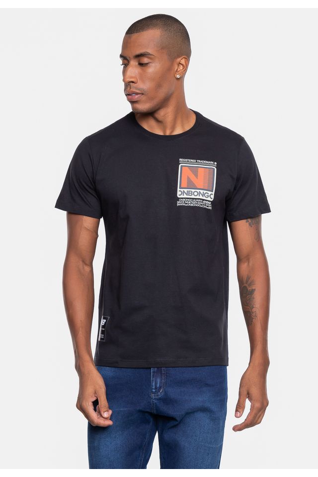Camiseta-Onbongo-Masculina-Indust-Preta