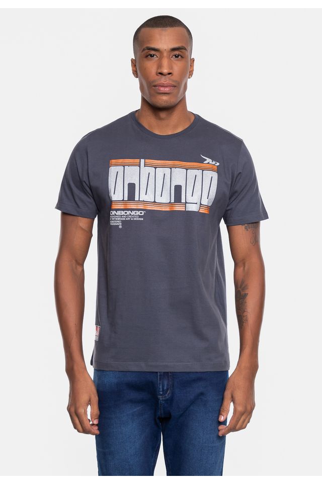 Camiseta-Onbongo-Masculina-Azul-Grafite