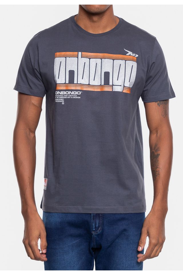 Camiseta-Onbongo-Masculina-Azul-Grafite