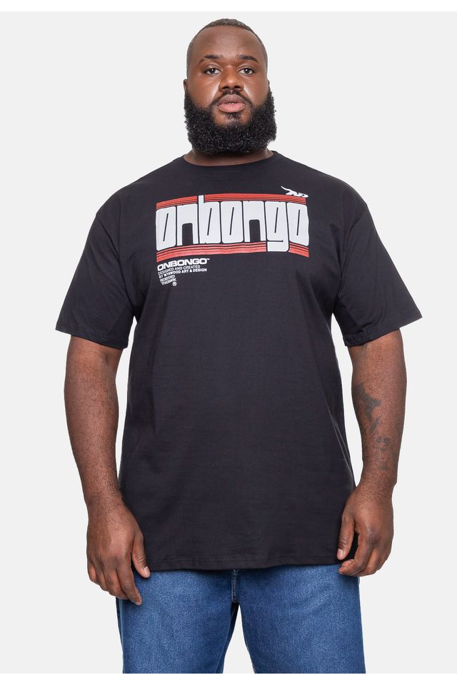 Camiseta-Onbongo-Plus-Size-Estampada-Preta