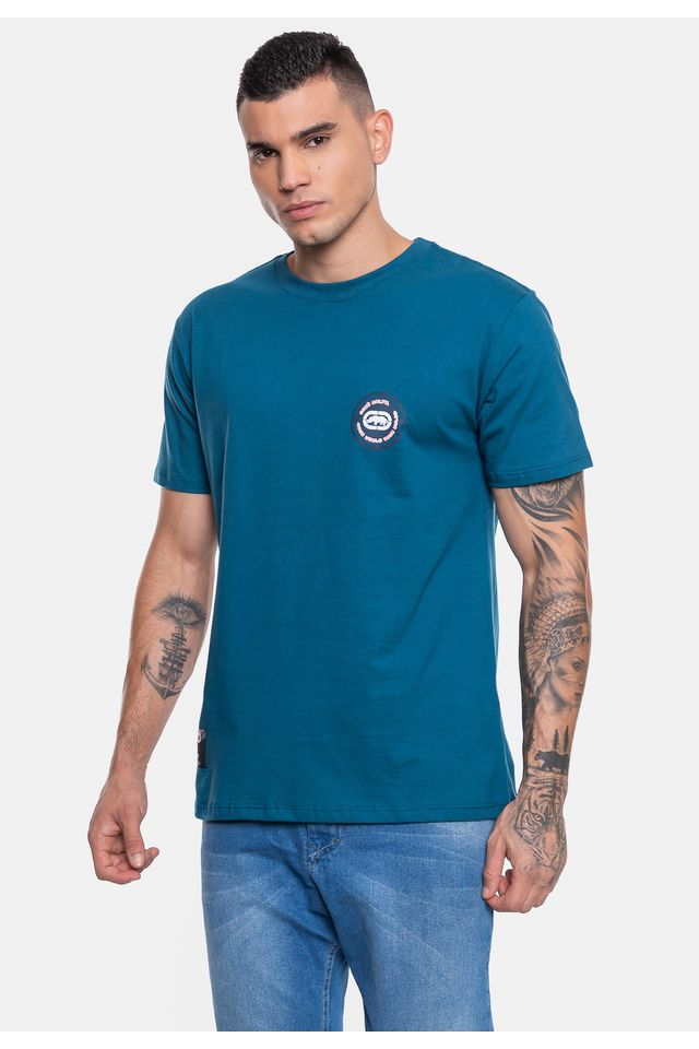 Camiseta-Ecko-Planet-Azul-Tempestade