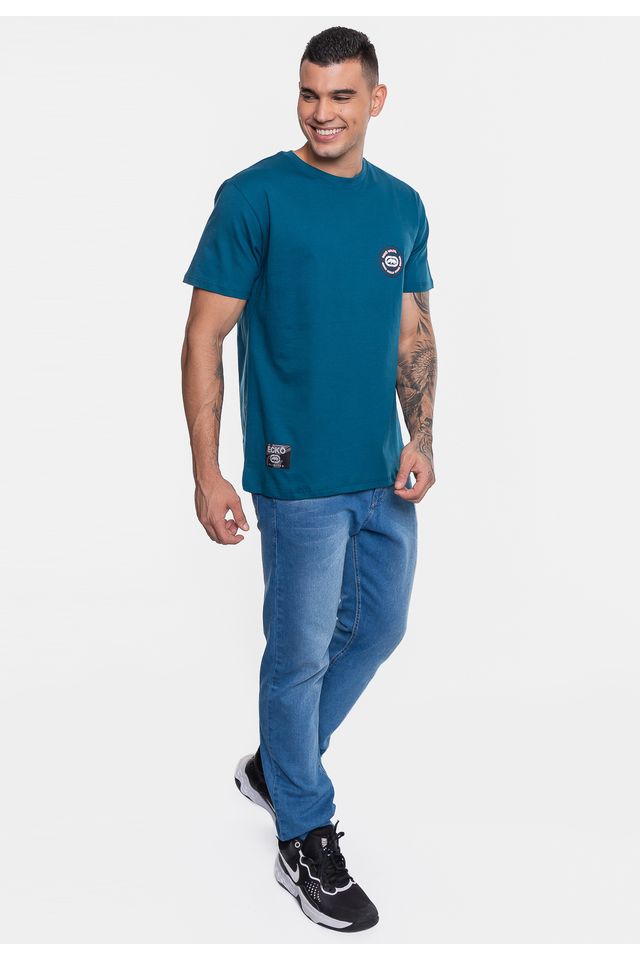 Camiseta-Ecko-Planet-Azul-Tempestade