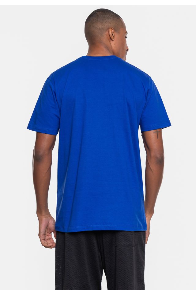 Camiseta-NBA-Masculina-Metallic-Golden-State-Warriors-Azul-Royal
