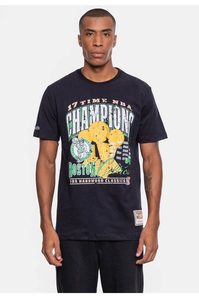 Camiseta-Mitchell---Ness-Masculina-NBA-Finals-Boston-Celtics-Preta