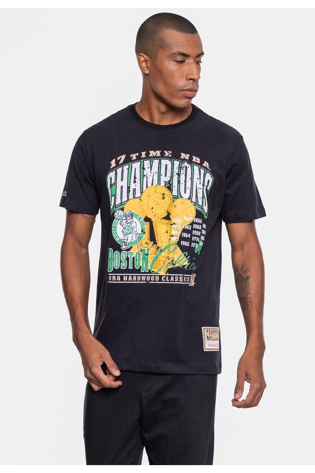 Camiseta-Mitchell---Ness-Masculina-NBA-Finals-Boston-Celtics-Preta