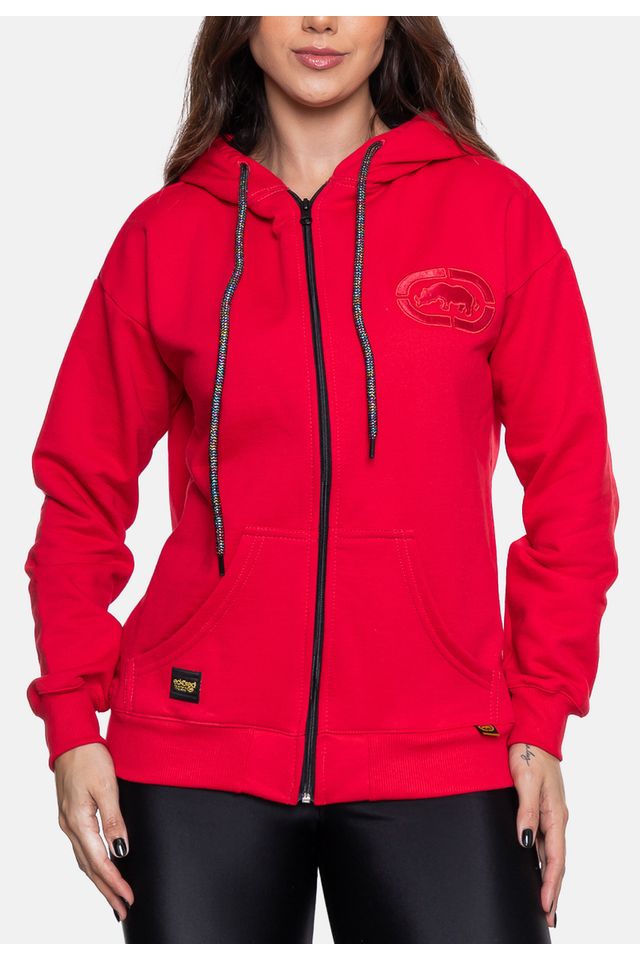 Moletom-Ecko-Feminino-Canguru-Luv-Vermelho