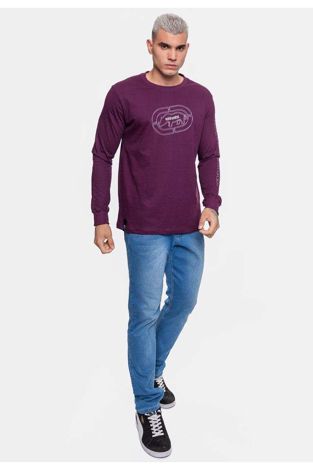 Camiseta-Ecko-Fashion-Basic-Manga-Longa-Judy-Vinho