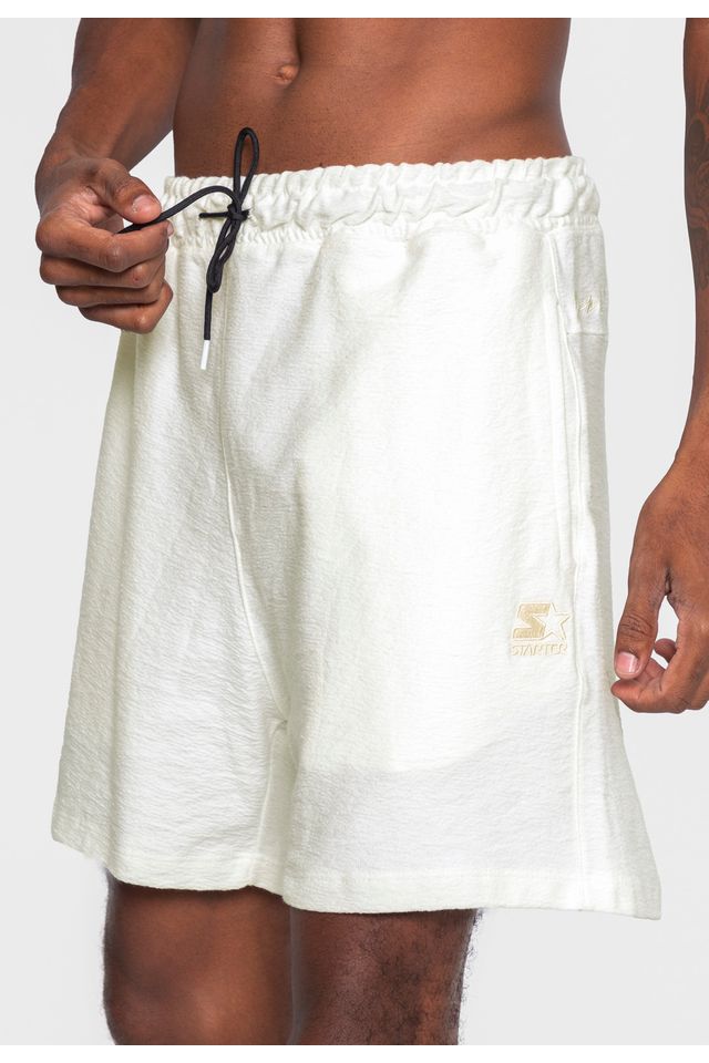 Bermuda-Starter-Moletom-Off-White