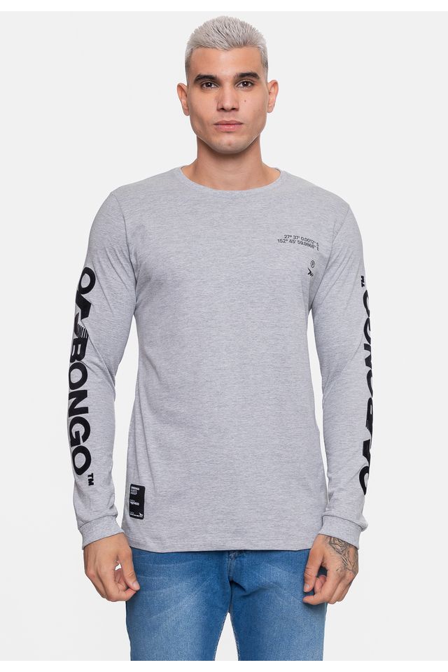 Camiseta-Onbongo-Manga-Longa-Masculina-Breaker-Cinza-Mescla Camiseta-Onbongo-Manga-Longa-Masculina-Breaker-Cinza-Mescla