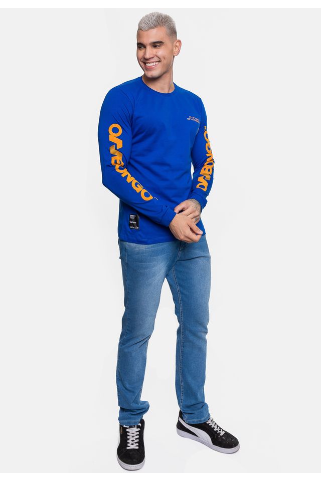 Camiseta-Onbongo-Manga-Longa-Masculina-Breaker-Azul-Royal